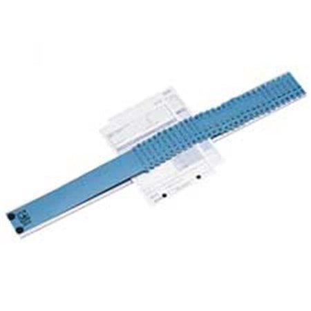 C-LINE PRODUCTS C-Line Products- Inc. CLI30526 All-Purpose Sorter- 2-.50in.x23-.50in.x.75in.- Sky Blue-Platinum CLI30526